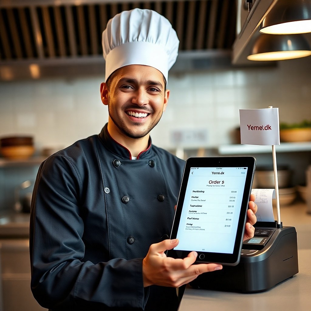 Chef using Yemek